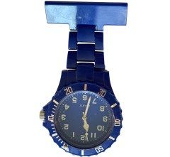 Medical nurse watch - blue