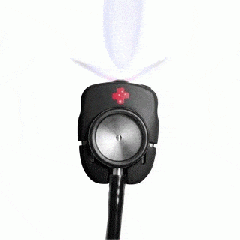 LED Lyskilde til stetoskop