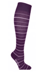Supcare compression socks  (Danmark)  Purple with stripes